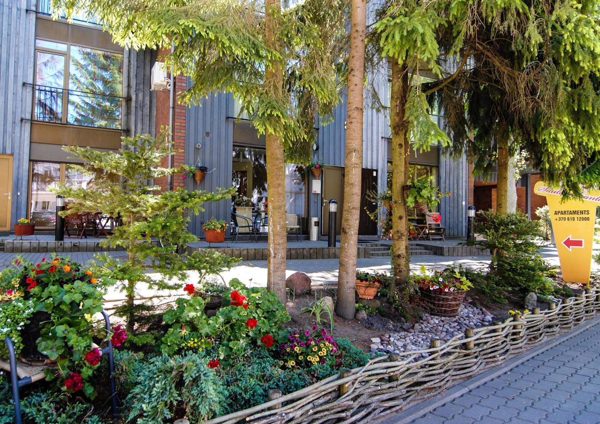 Saules Krantas Aparthotel Palanga Exterior foto