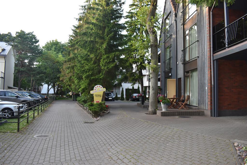 Saules Krantas Aparthotel Palanga Exterior foto